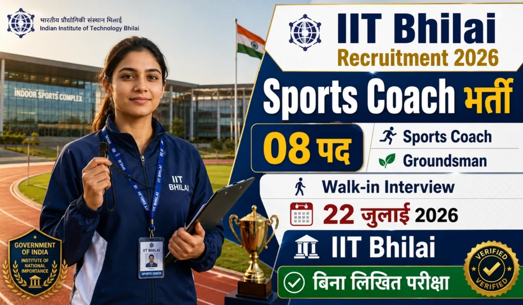 IIT Bhilai Recruitment 2026