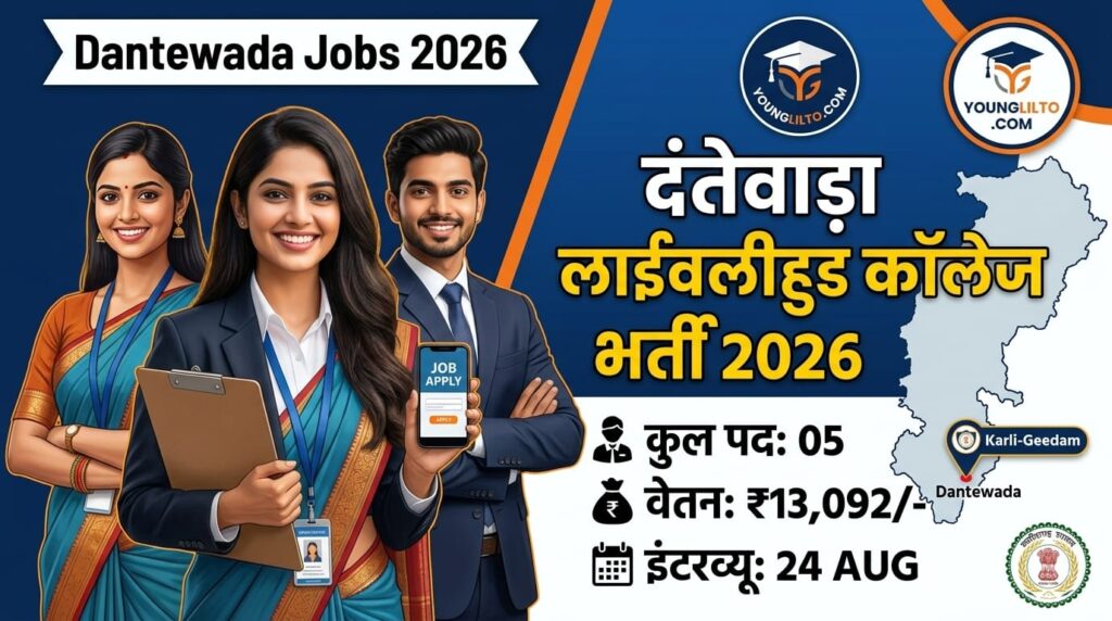 Dantewada Livelihood College Vacancy 2026